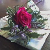 Highland Red Buttonhole